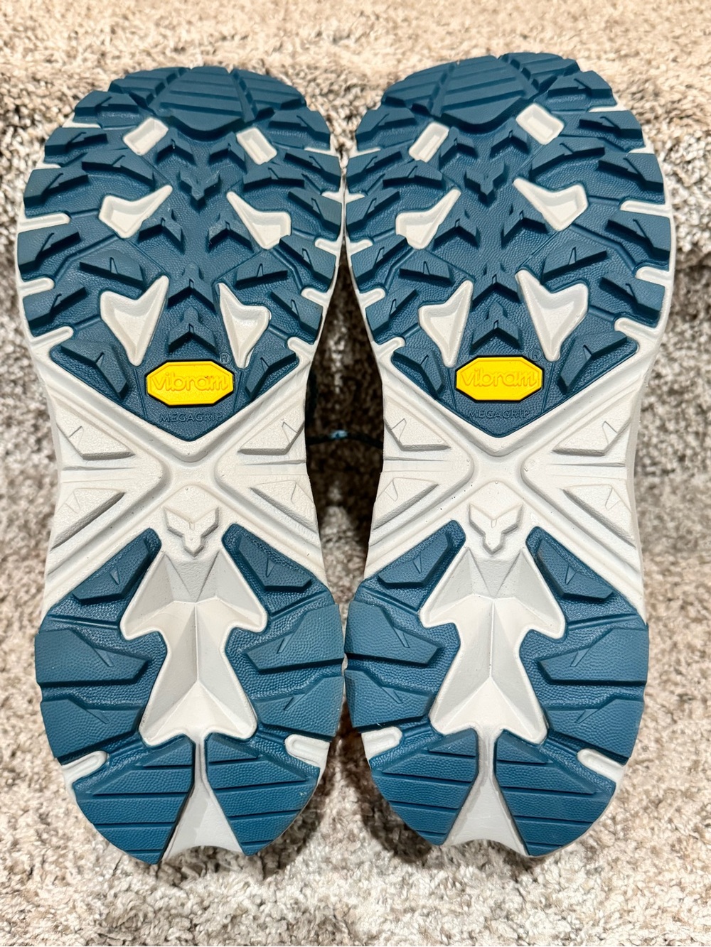 Women’s 5B Hoka Trail Code GTX Waterproof Hiking Boots Blue Teal GORE-TEX Shoes - Picture 6 of 7